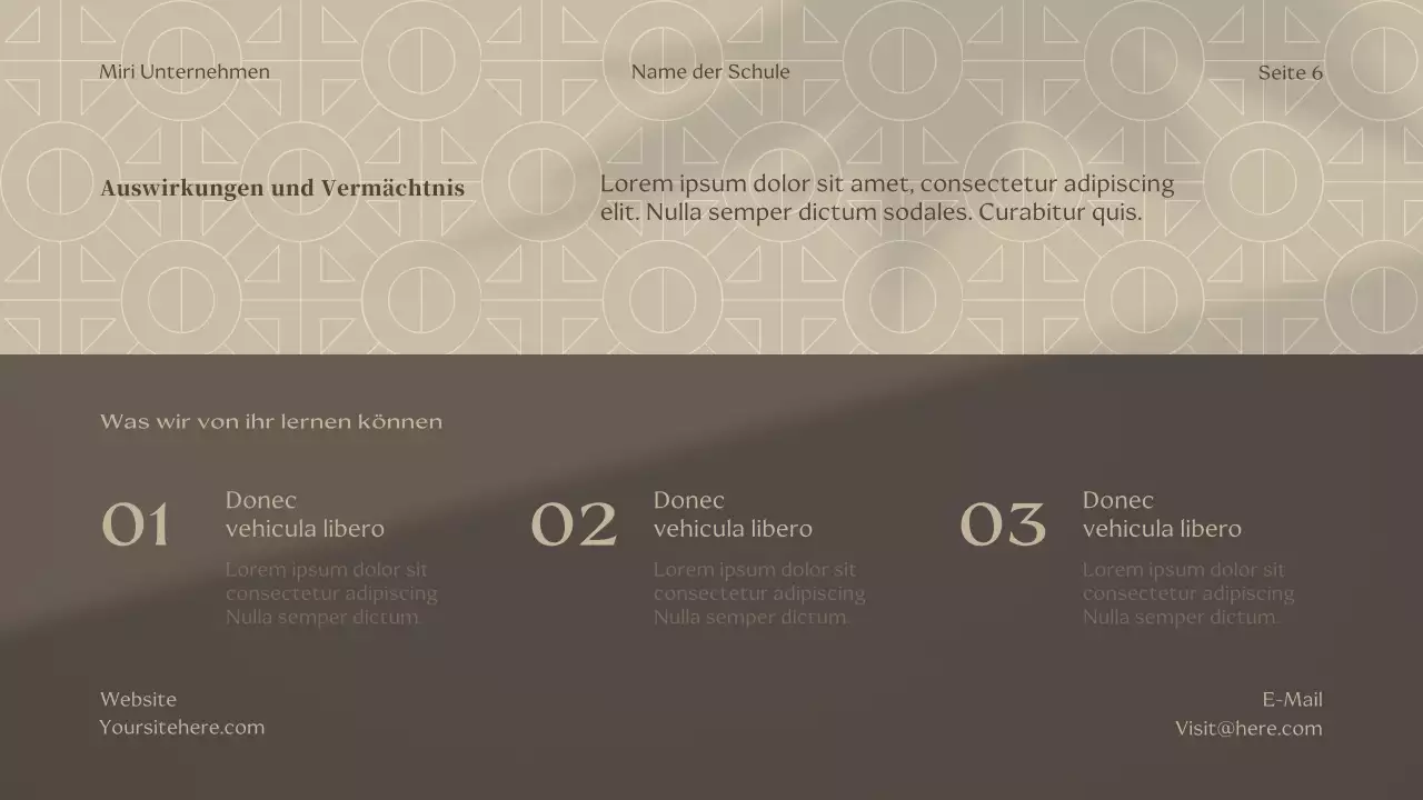 Beige Classic Fiction Vorlesung