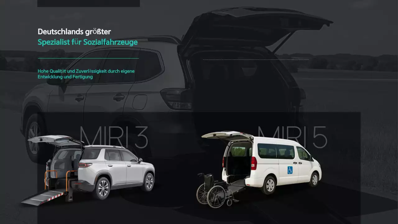 Schwarze Anzeige für moderne Mobilität