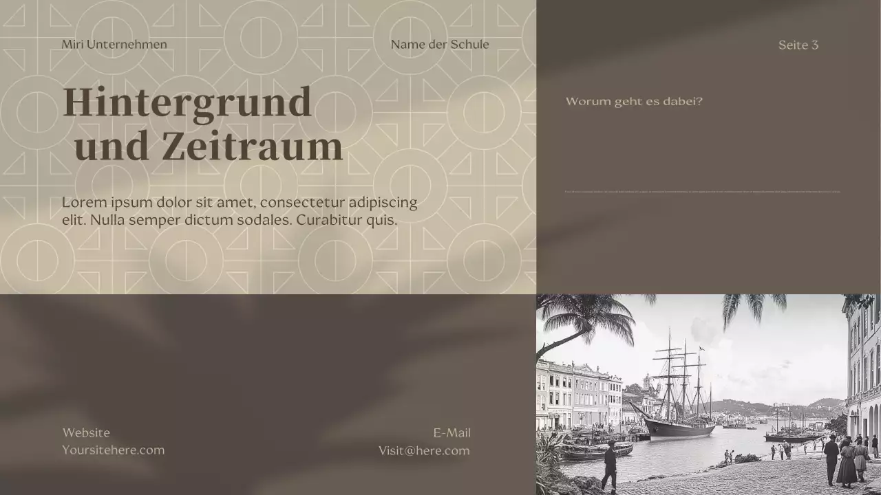 Beige Classic Fiction Vorlesung