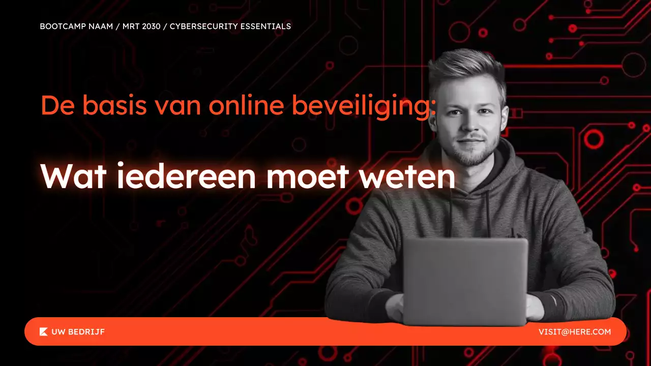 Online Security for Cybersecurity Bootcamp-presentatie