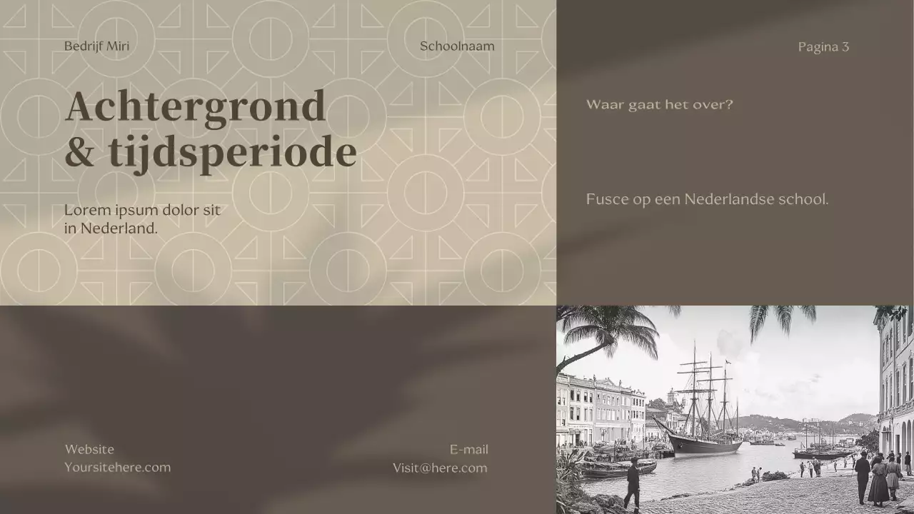 Beige Klassieke Fictie Lezing