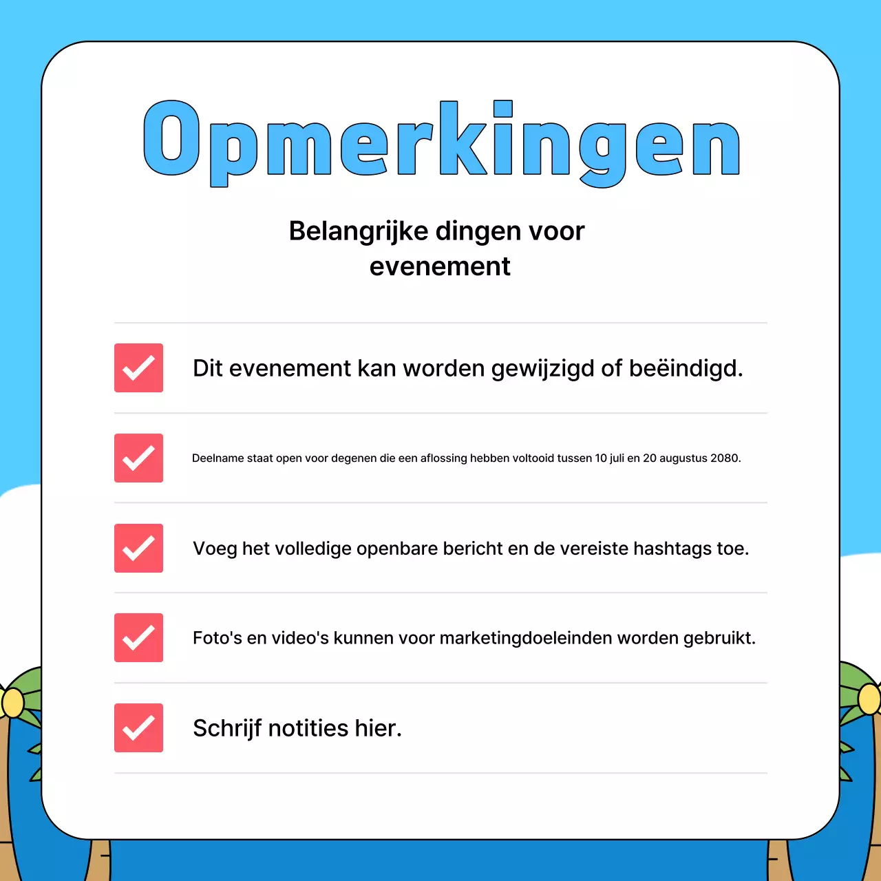 Promotie van het Sky Blue Pop huurauto proefrit evenement