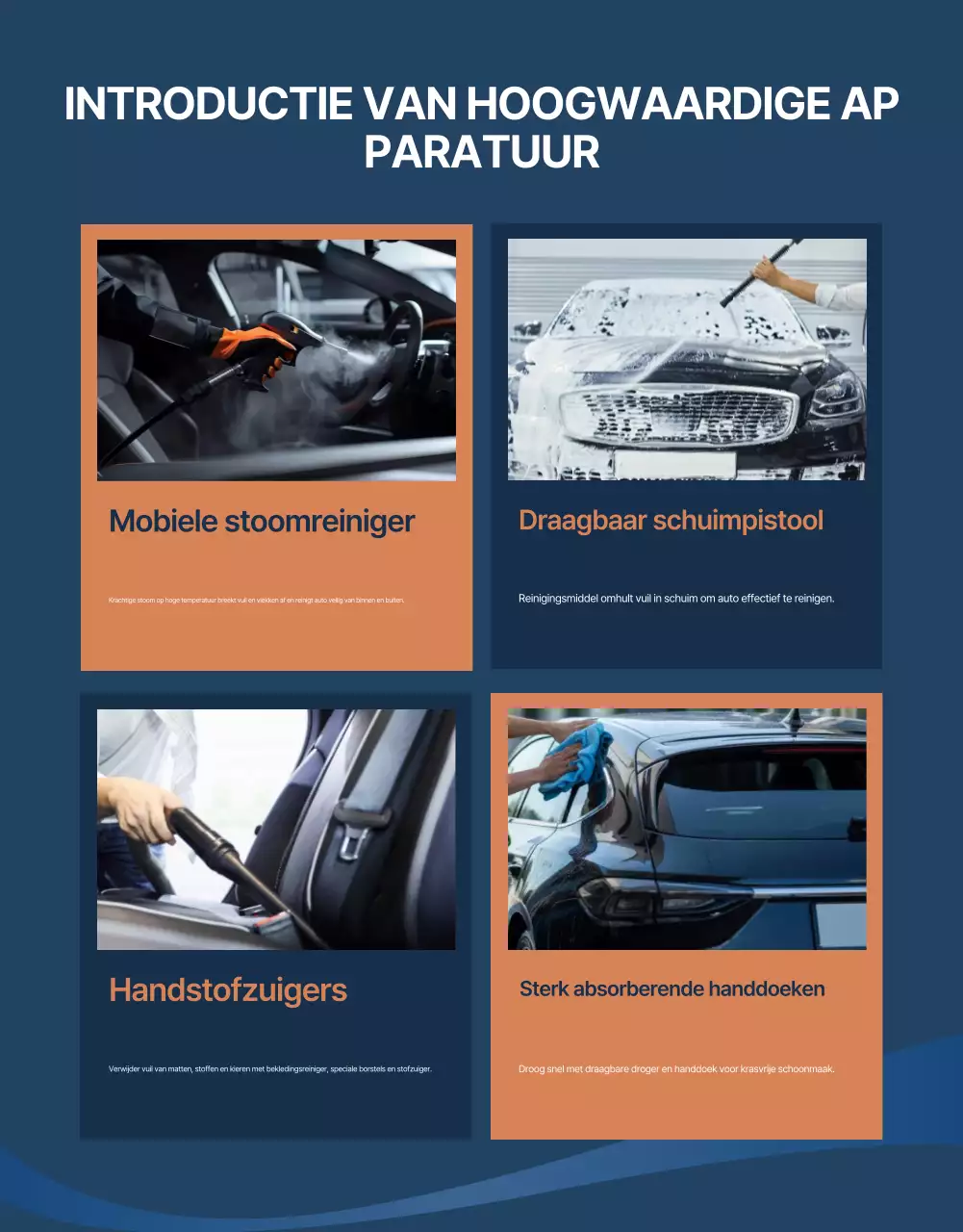 Advertentie voor Blue Modern Mobile Car Wash