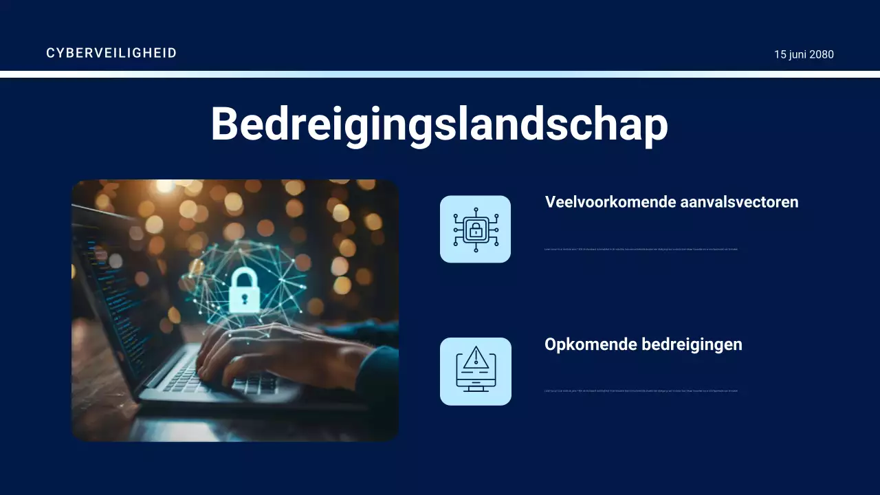 Presentatie van de Purple Futuristic Security Guide