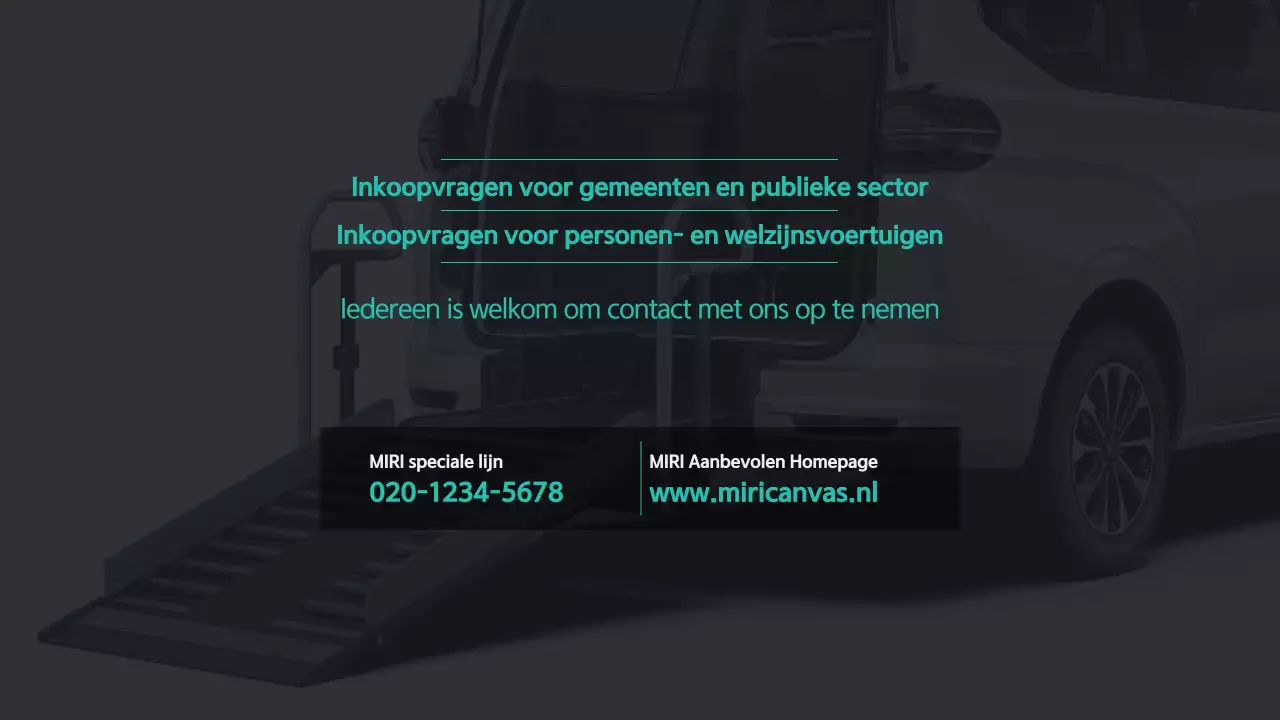 Zwarte moderne mobiliteitsadvertentie