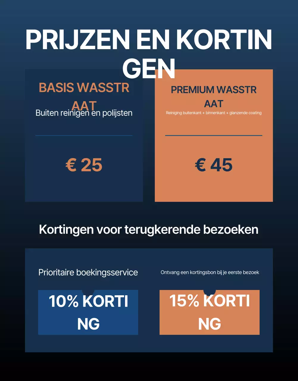 Advertentie voor Blue Modern Mobile Car Wash