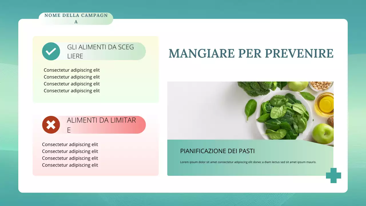 conferenza sulla salute moderna verde acqua