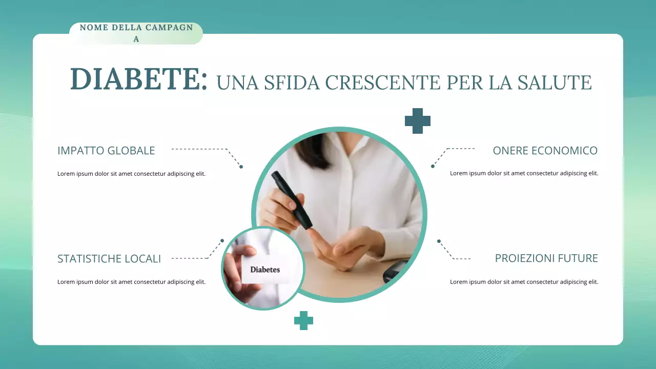 conferenza sulla salute moderna verde acqua