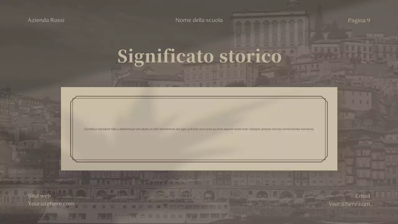 Conferenza di narrativa classica Beige