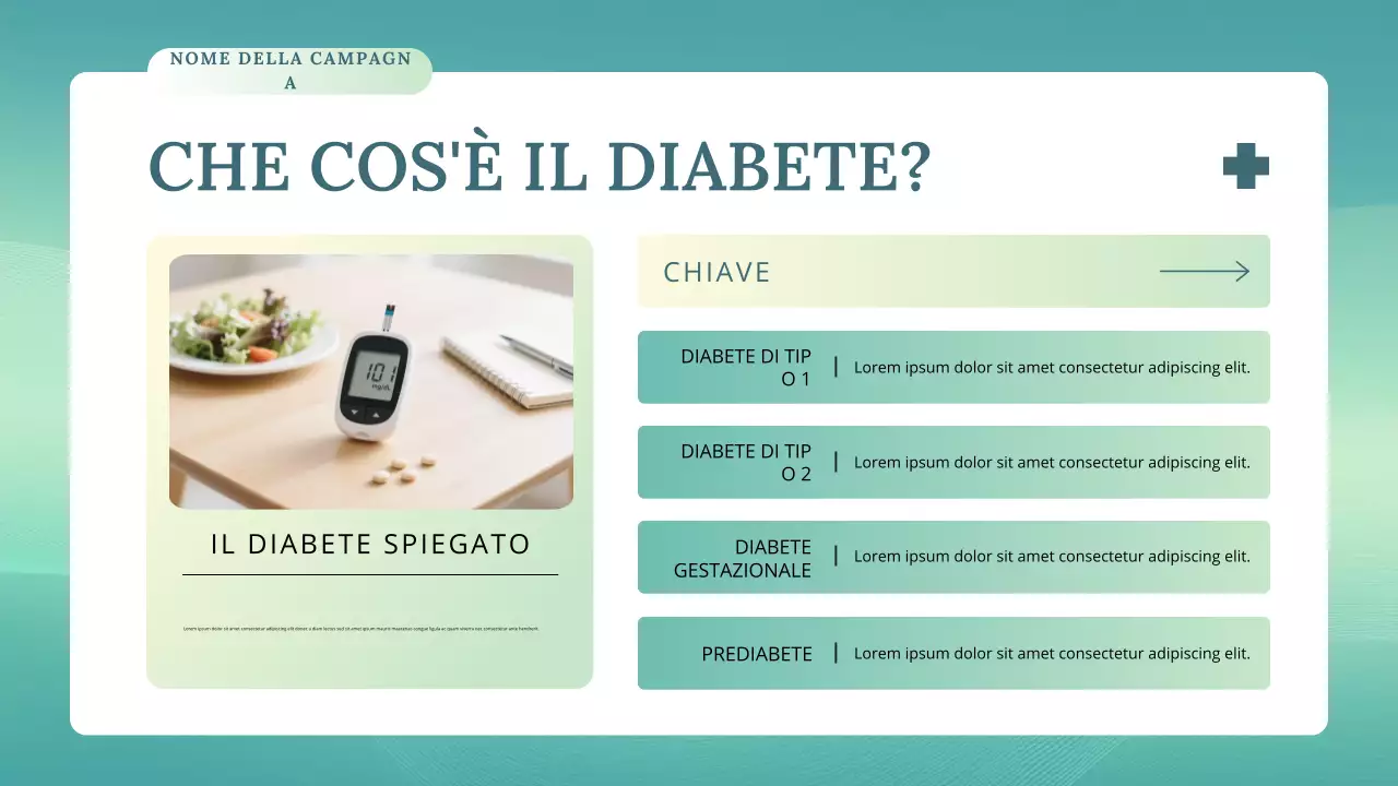 conferenza sulla salute moderna verde acqua