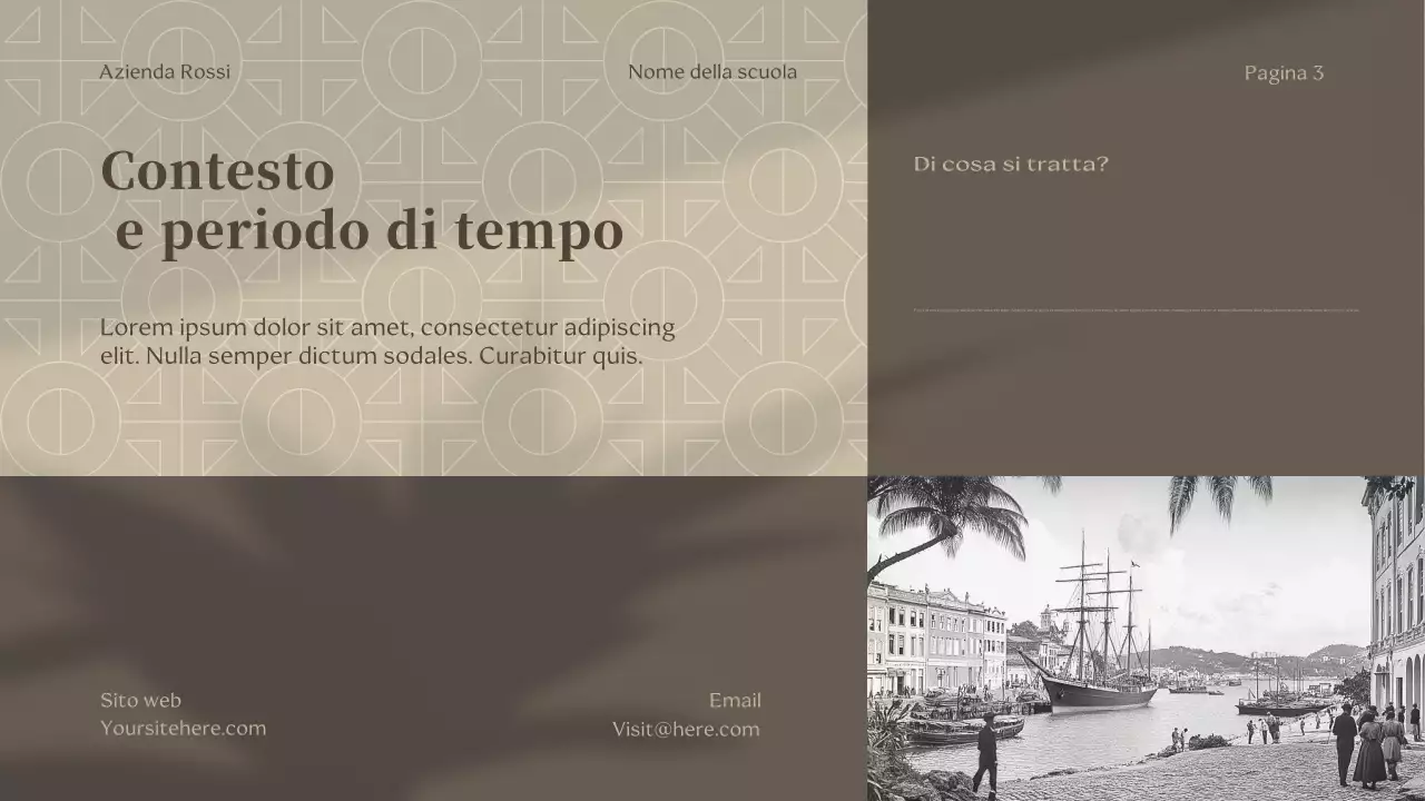 Conferenza di narrativa classica Beige