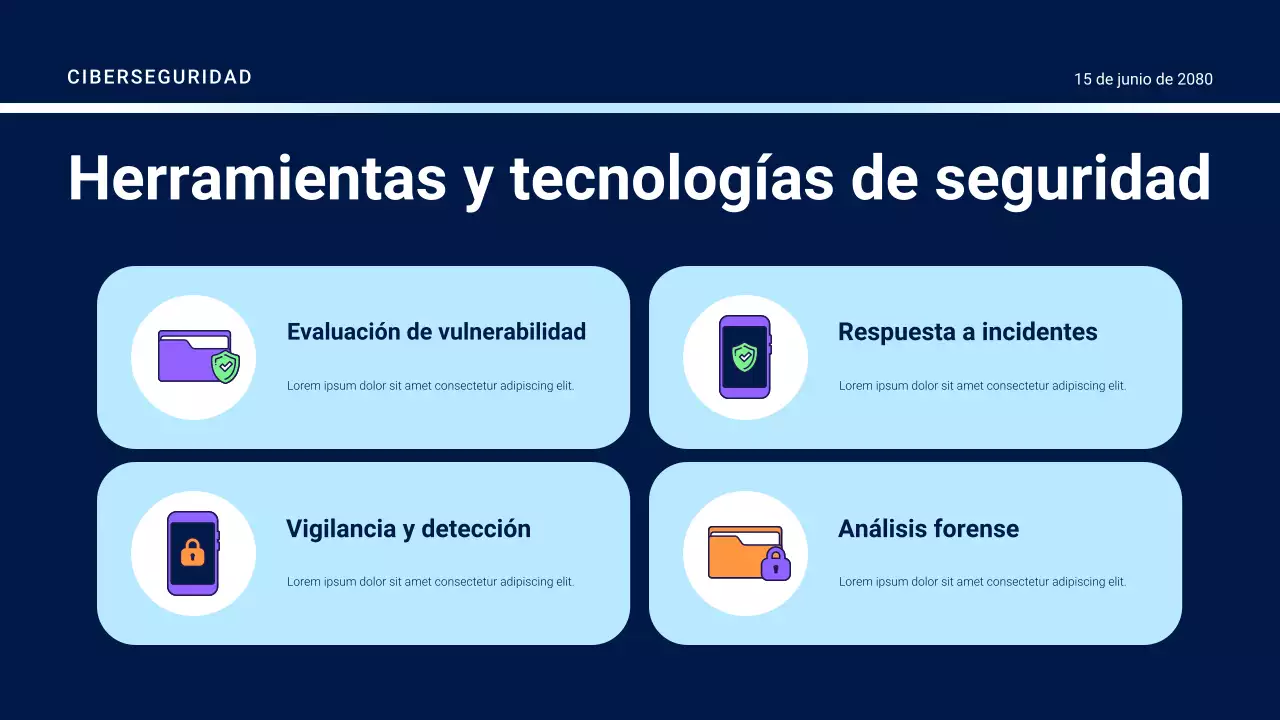 Presentación de la Guía de Seguridad Futurista Púrpura