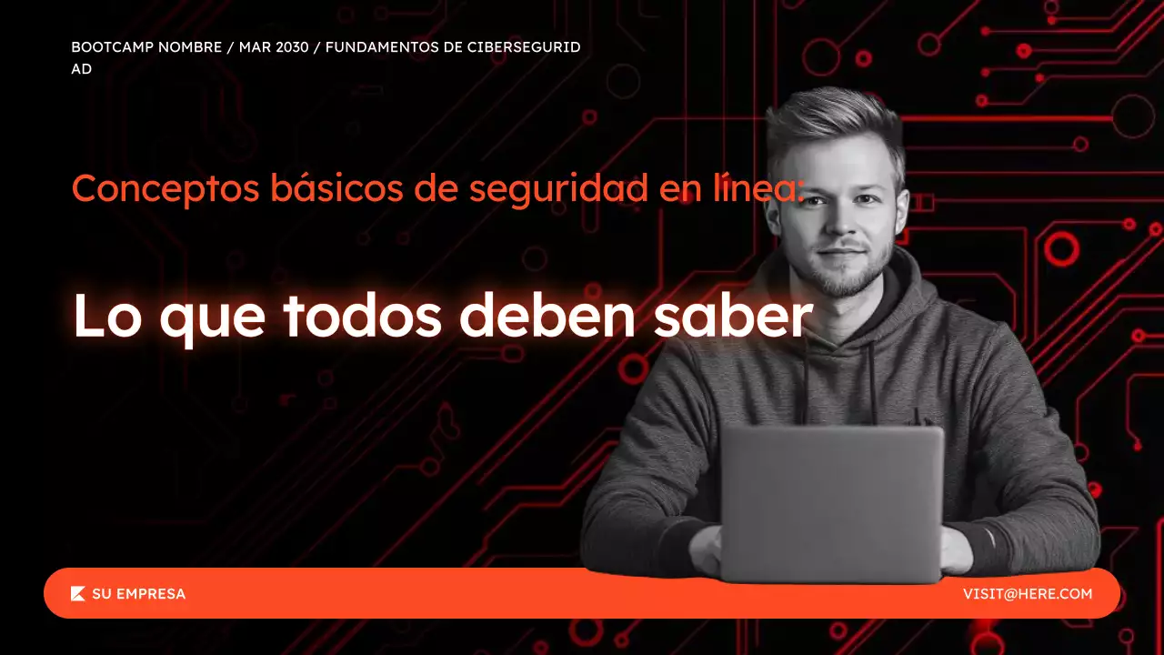 Presentación del Bootcamp de Seguridad en Línea para Ciberseguridad