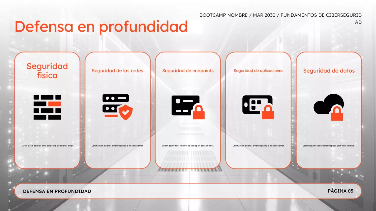 Presentación del Bootcamp de Seguridad en Línea para Ciberseguridad