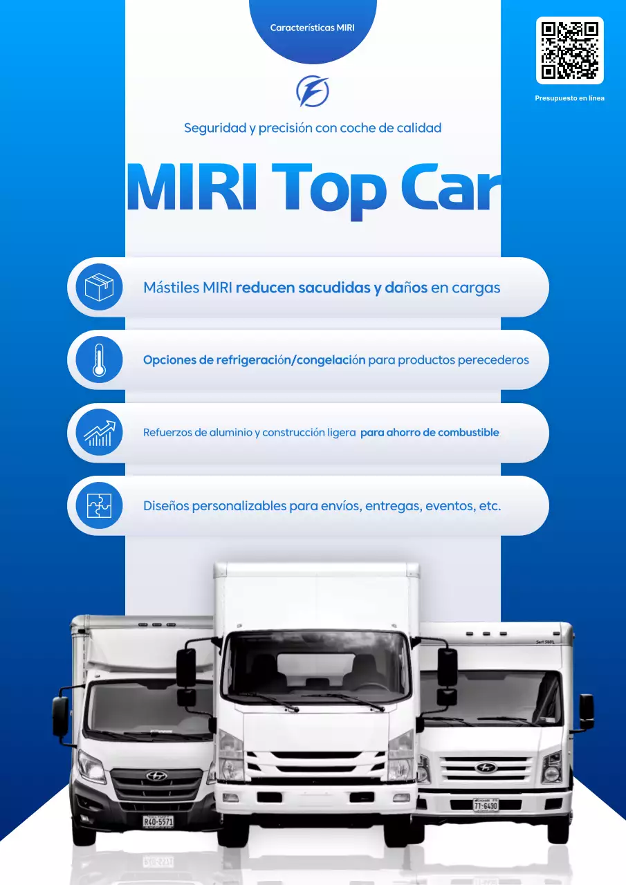 Publicidad de Blue Modern Logistics