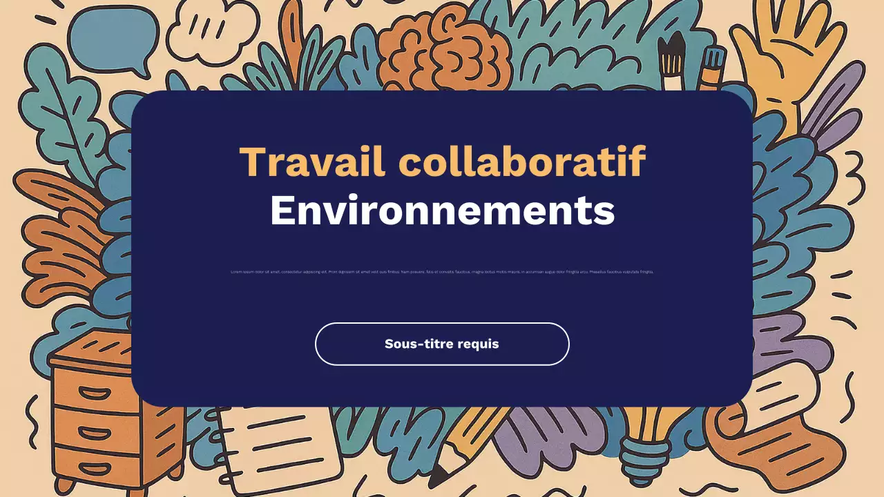 Présentation illustrative de Blue Orange sur les stratégies de soutien et de rétention des enseignants