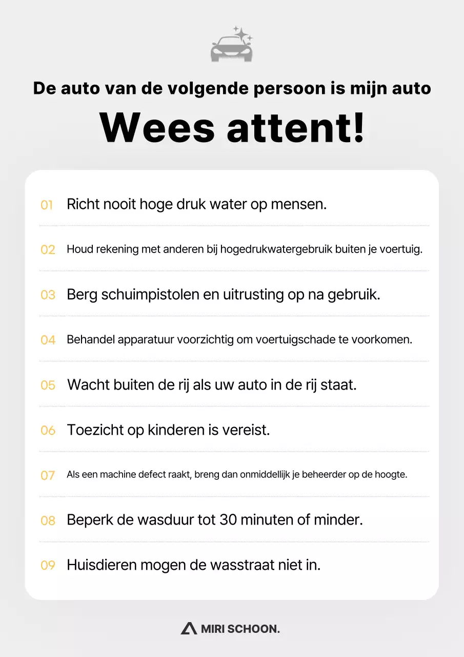 Veiligheidsgids voor Gray Clean-autowasstraten
