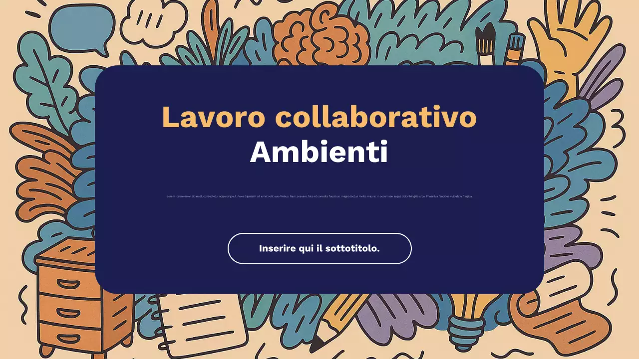 Presentazione illustrativa delle strategie di supporto e mantenimento degli insegnanti Blue Orange