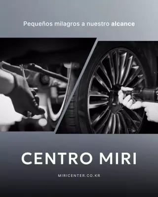 Anuncio de reparación de coches modernos de color gris