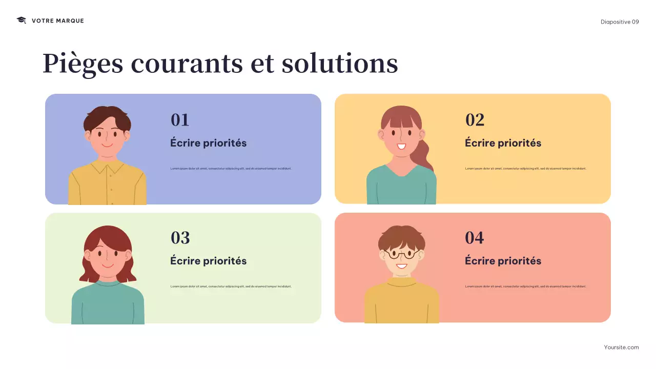 Présentation du calendrier du Navy Modern College