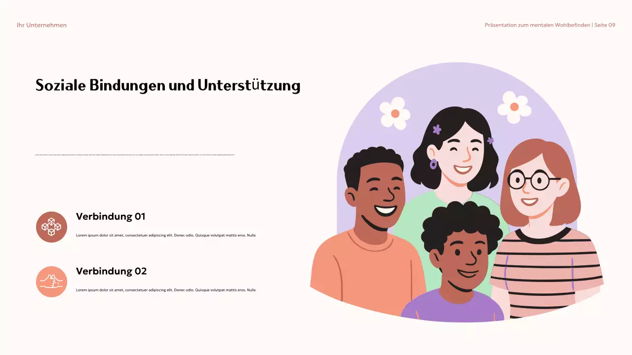 Beige Ästhetik: Mentales Wohlbefinden im College Präsentation