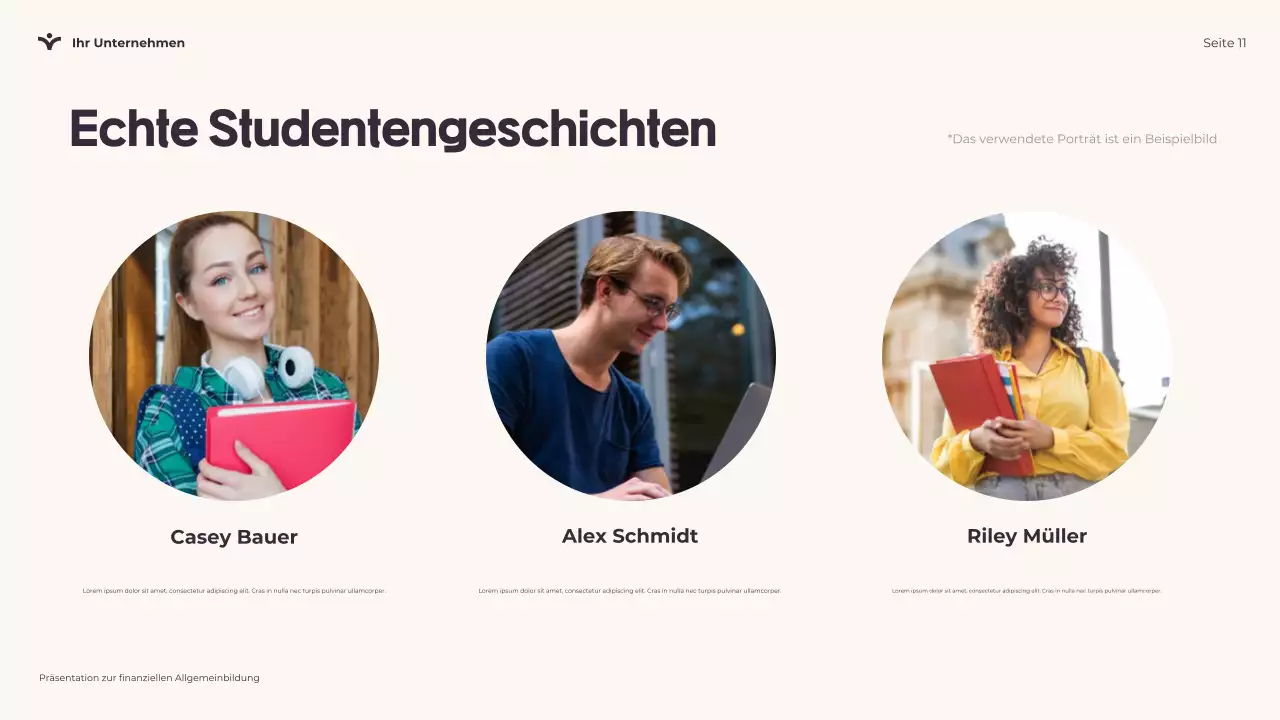 Spielerische Finanzkompetenz Präsentation