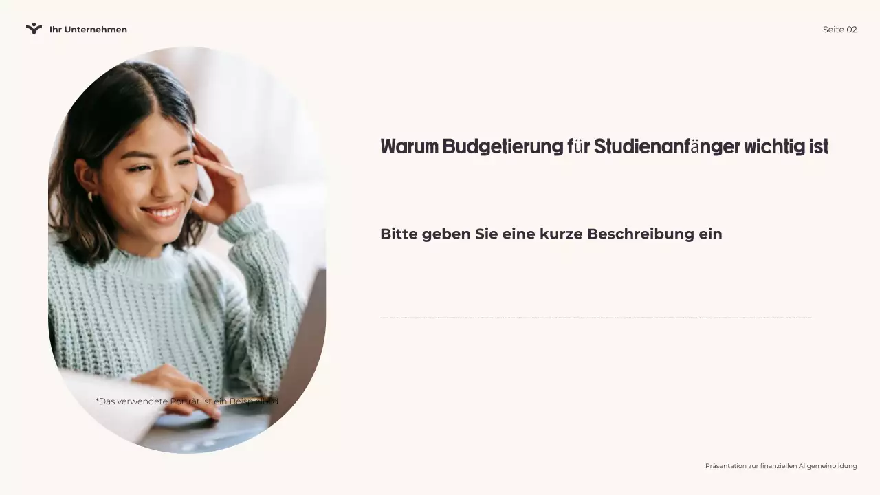 Spielerische Finanzkompetenz Präsentation