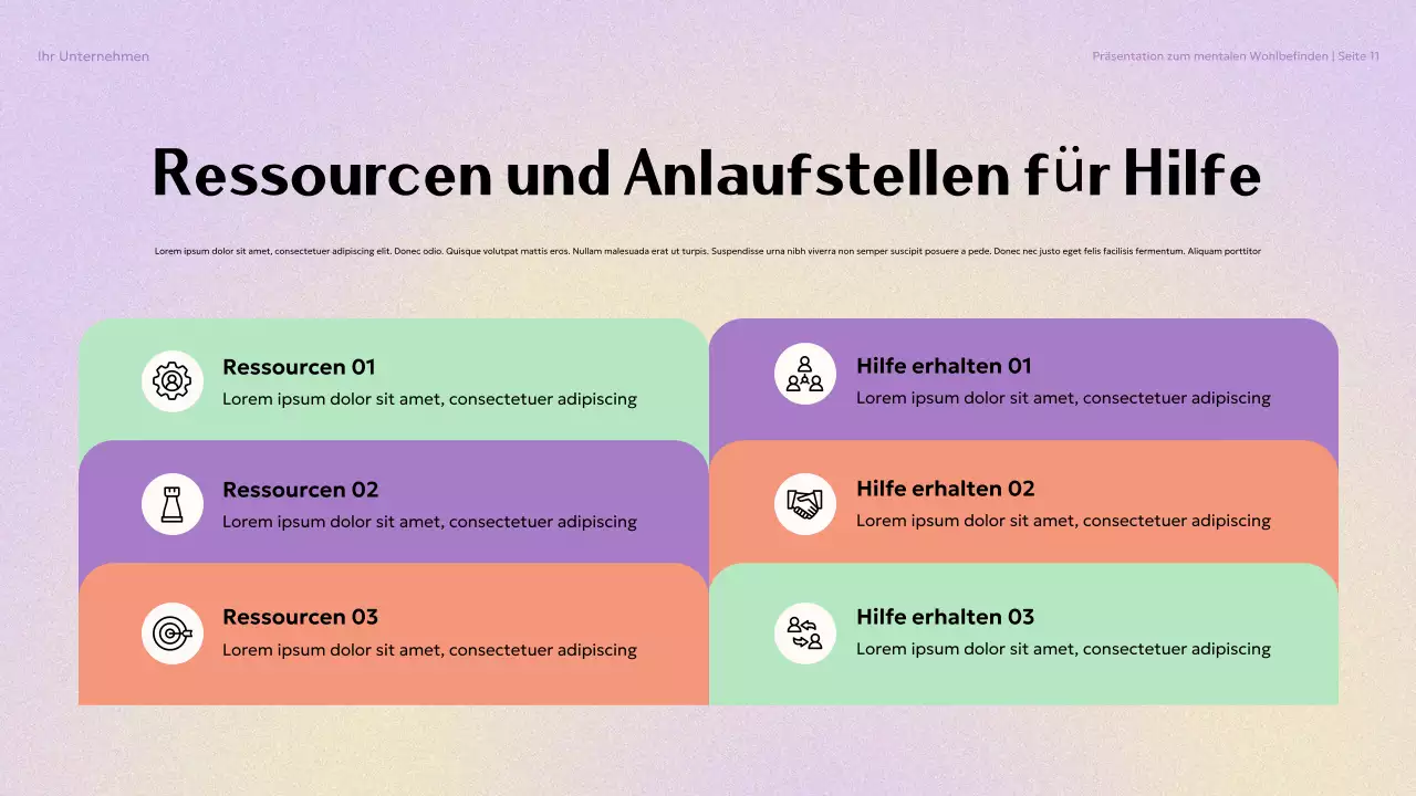 Beige Ästhetik: Mentales Wohlbefinden im College Präsentation