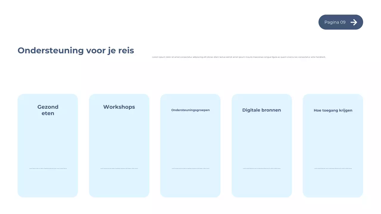 Blauwe moderne diabetesgids