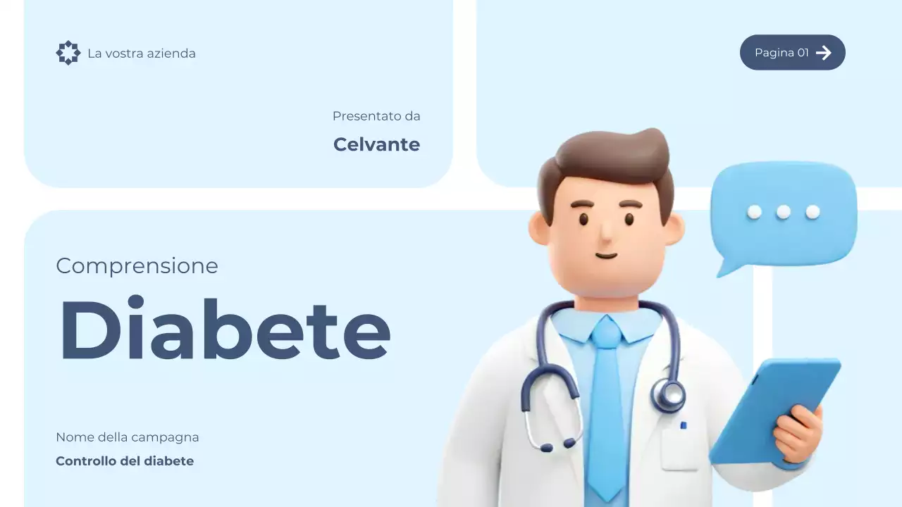 Guida moderna al diabete blu