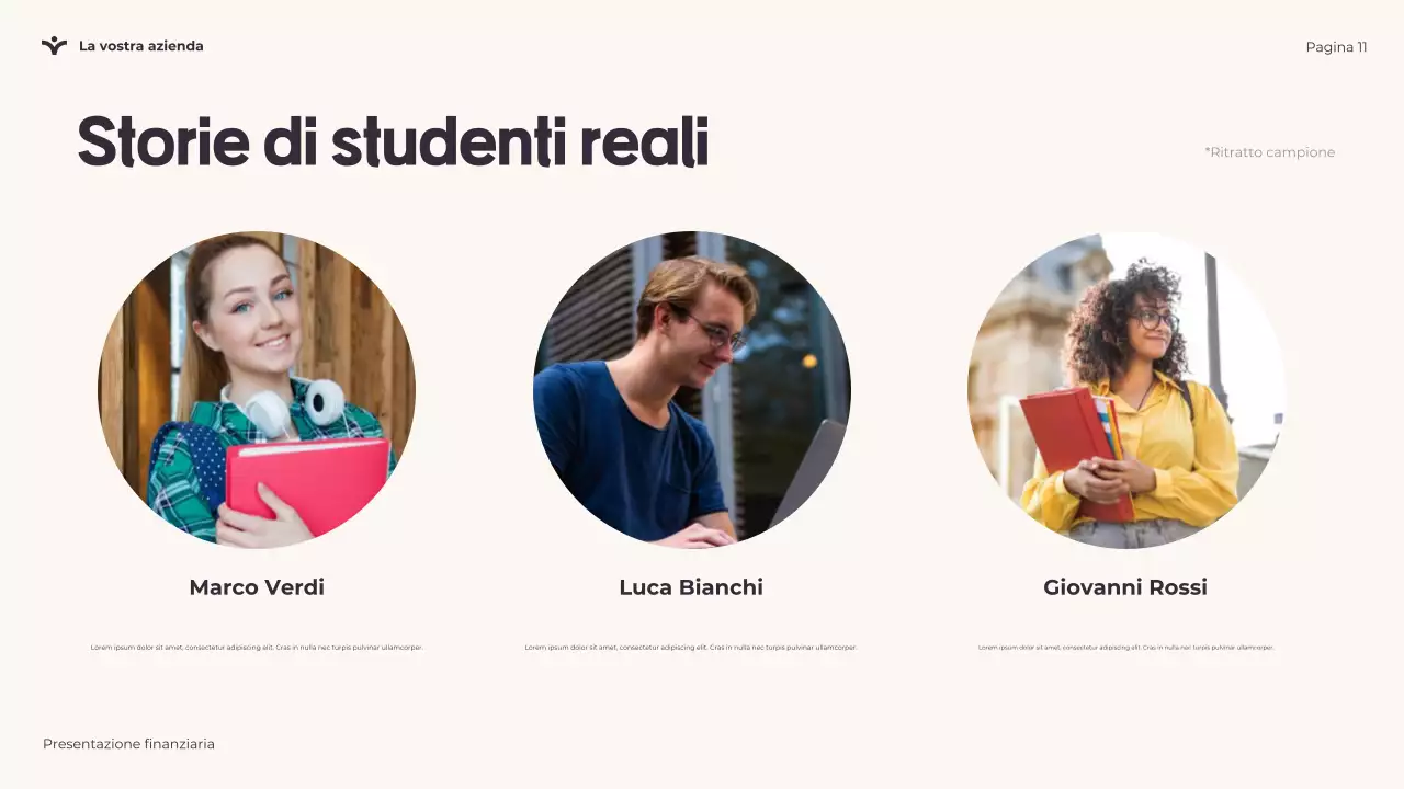 Presentazione giocosa sulla cultura finanziaria