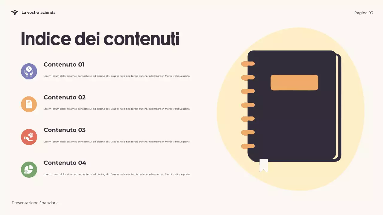 Presentazione giocosa sulla cultura finanziaria