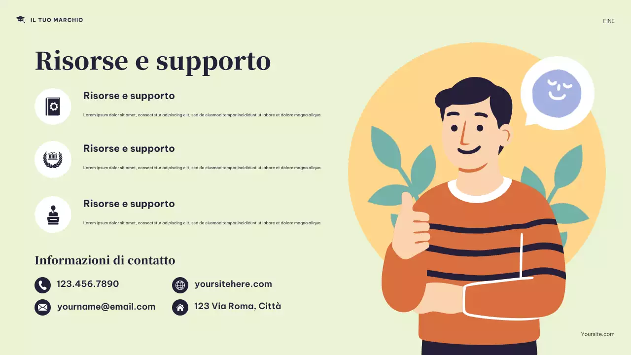 Presentazione del programma del Navy Modern College