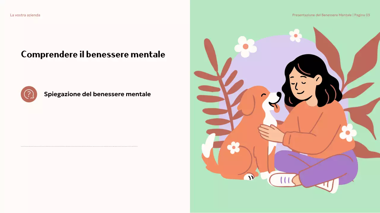 Presentazione del Beige Aesthetic Mental Wellness in College