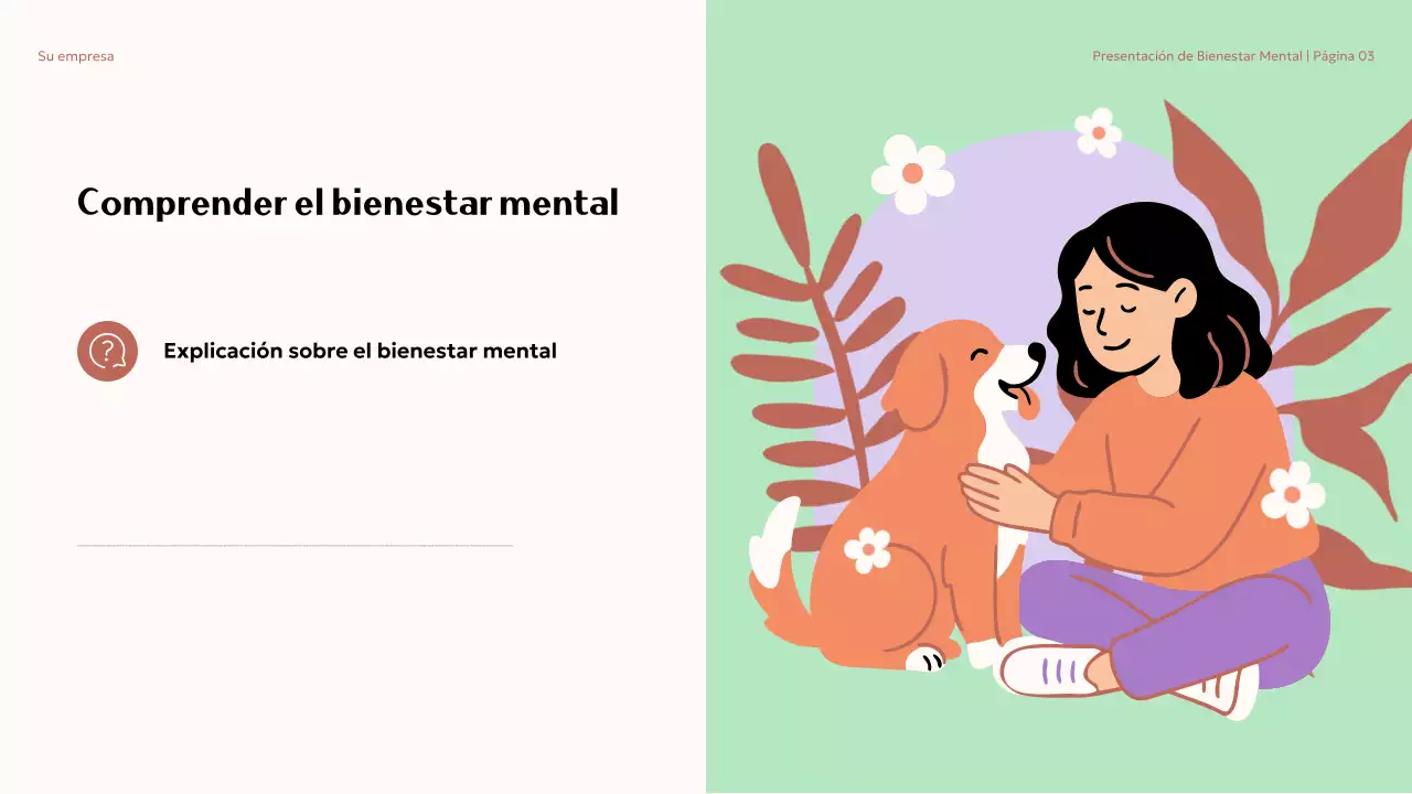 Presentación sobre el bienestar mental en la universidad (Beige Aesthetic Mental Wellness in College)