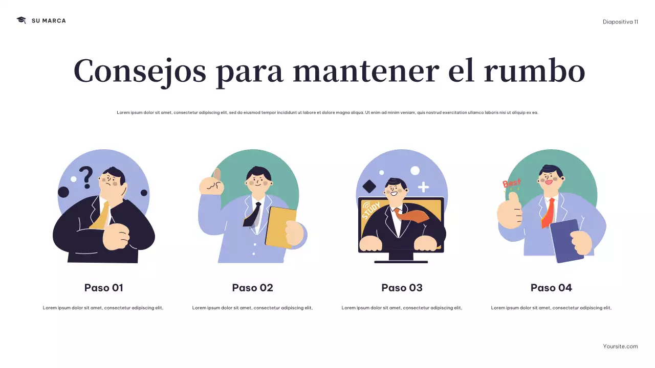 Presentación del horario del Navy Modern College