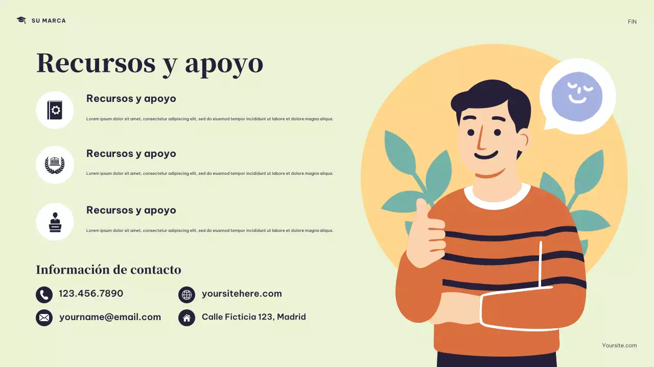 Presentación del horario del Navy Modern College