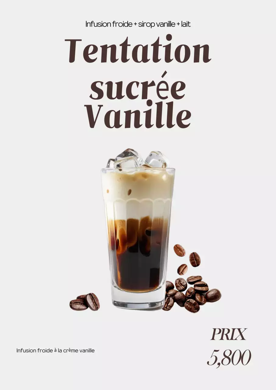 Publicité pour Ivory Modern Coffee