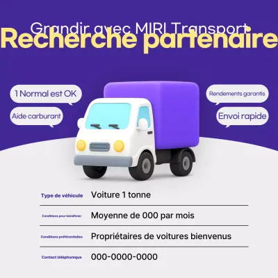 Annonce de recrutement de chauffeurs routiers chez Bora Simple Logistics