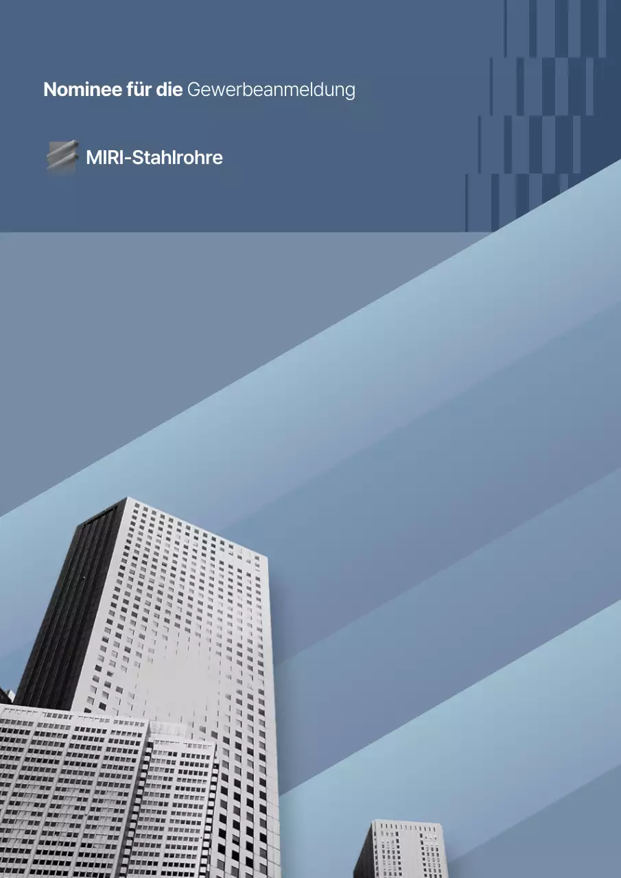 Himmelblaues modernes Geschäftsbriefpapier