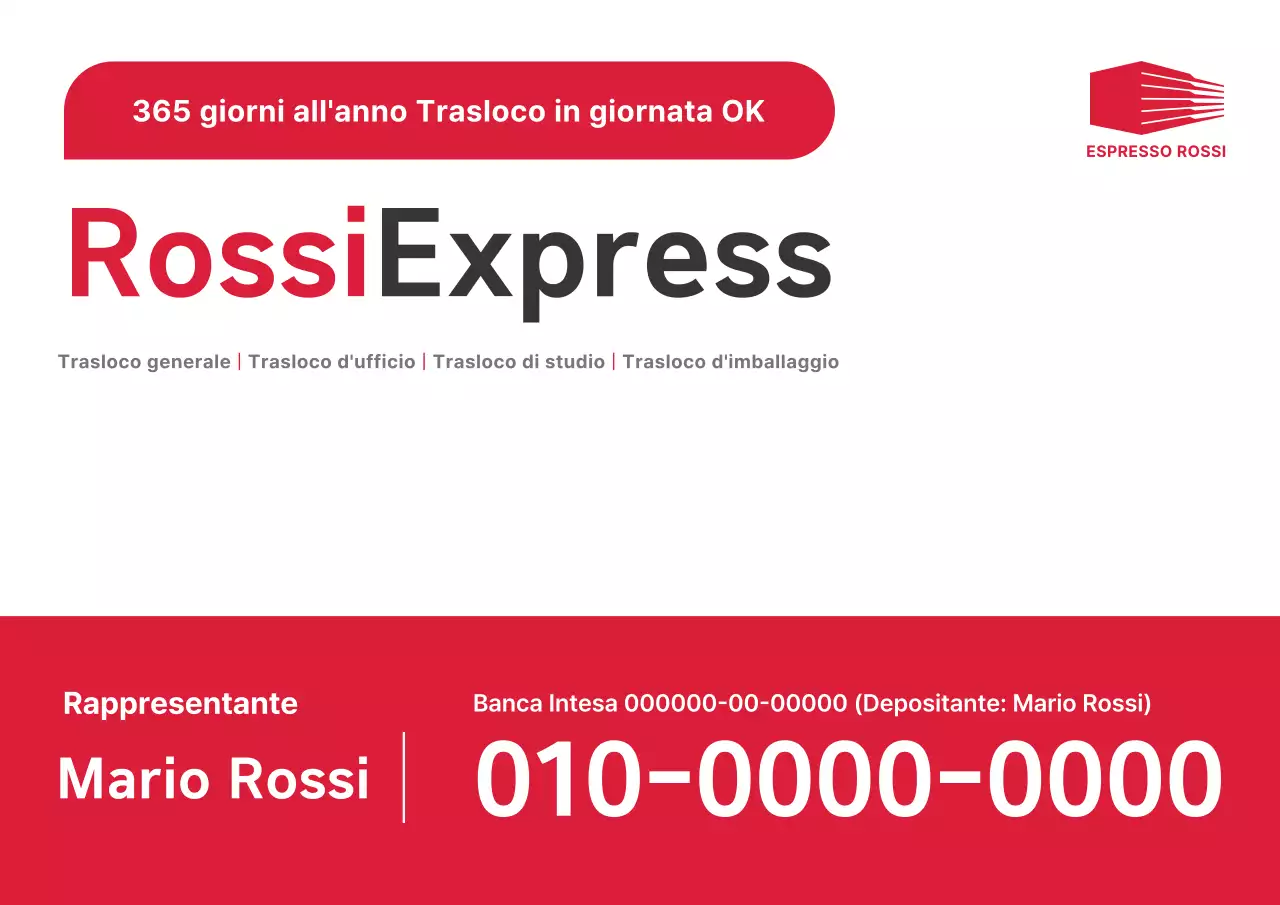 Pubblicità in movimento di Red Modern Yongdal