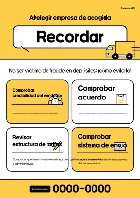 Pautas de seguridad para mudanzas limpias y amarillas