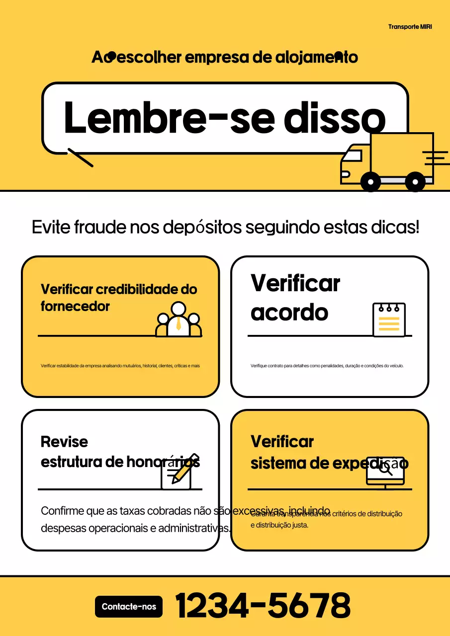 Diretrizes de segurança para movimentação limpa e amarela