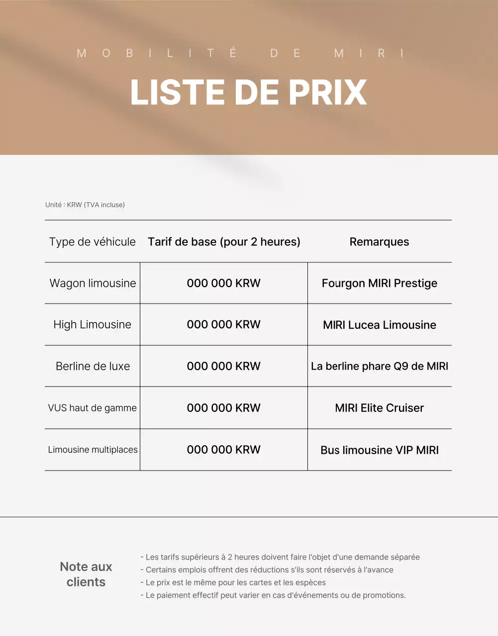 Publicité sur la mobilité de luxe noire