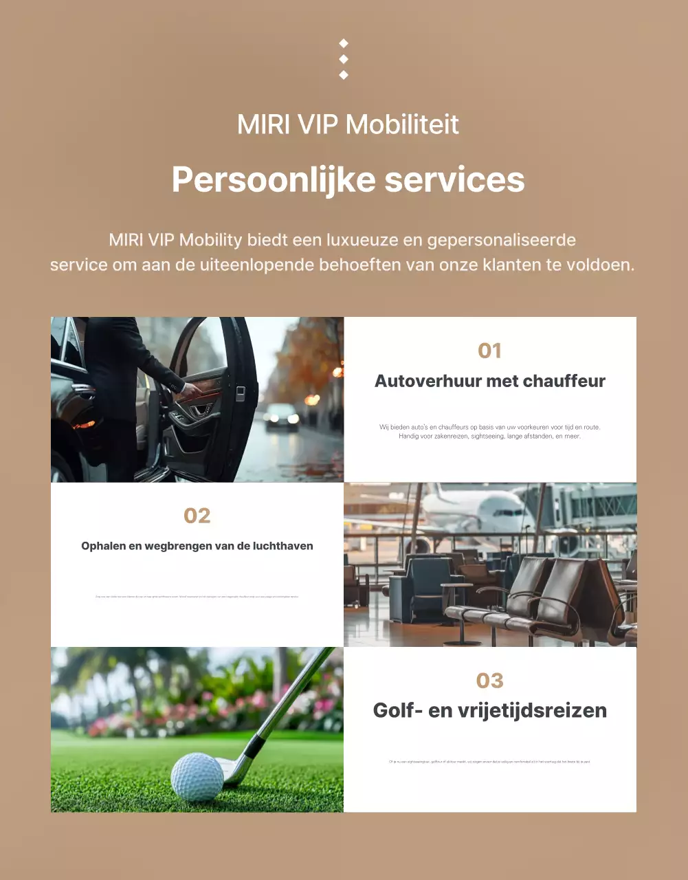 Zwarte luxe mobiliteitsadvertentie