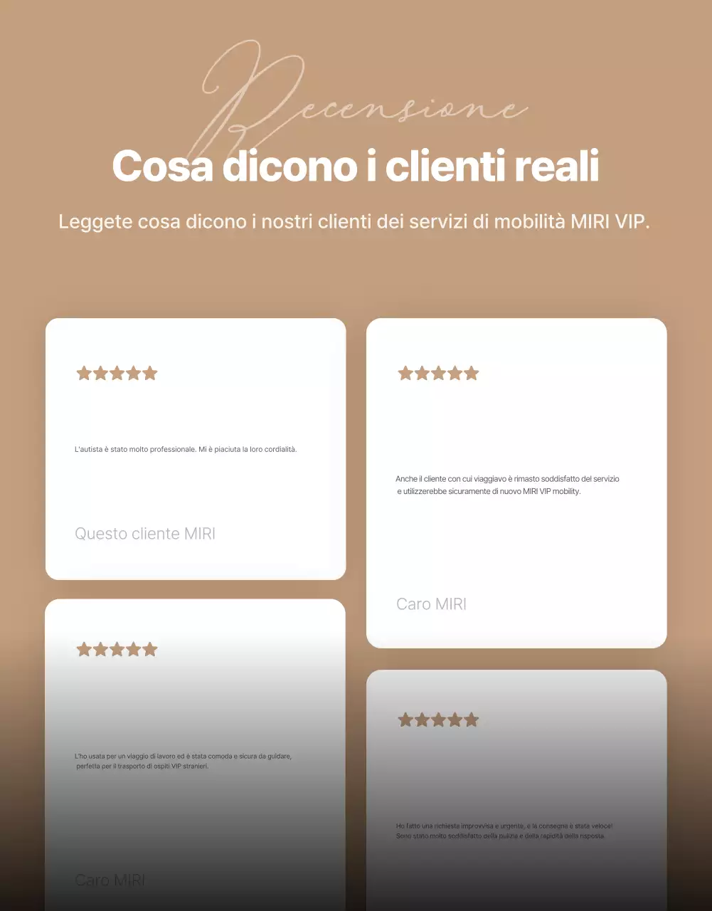 Pubblicità di mobilità di lusso nera