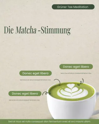 Matcha Mood Instagram-Beitrag