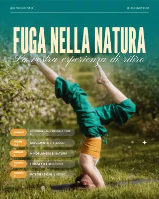 Ritiro rustico benessere nella natura