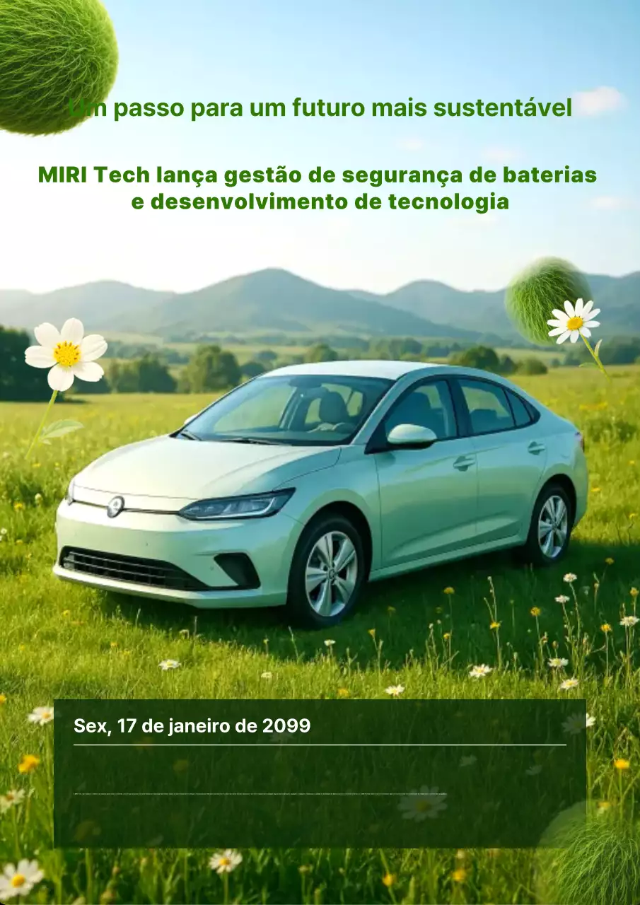 Tecnologia de Veículos Elétricos Naturais Verdes