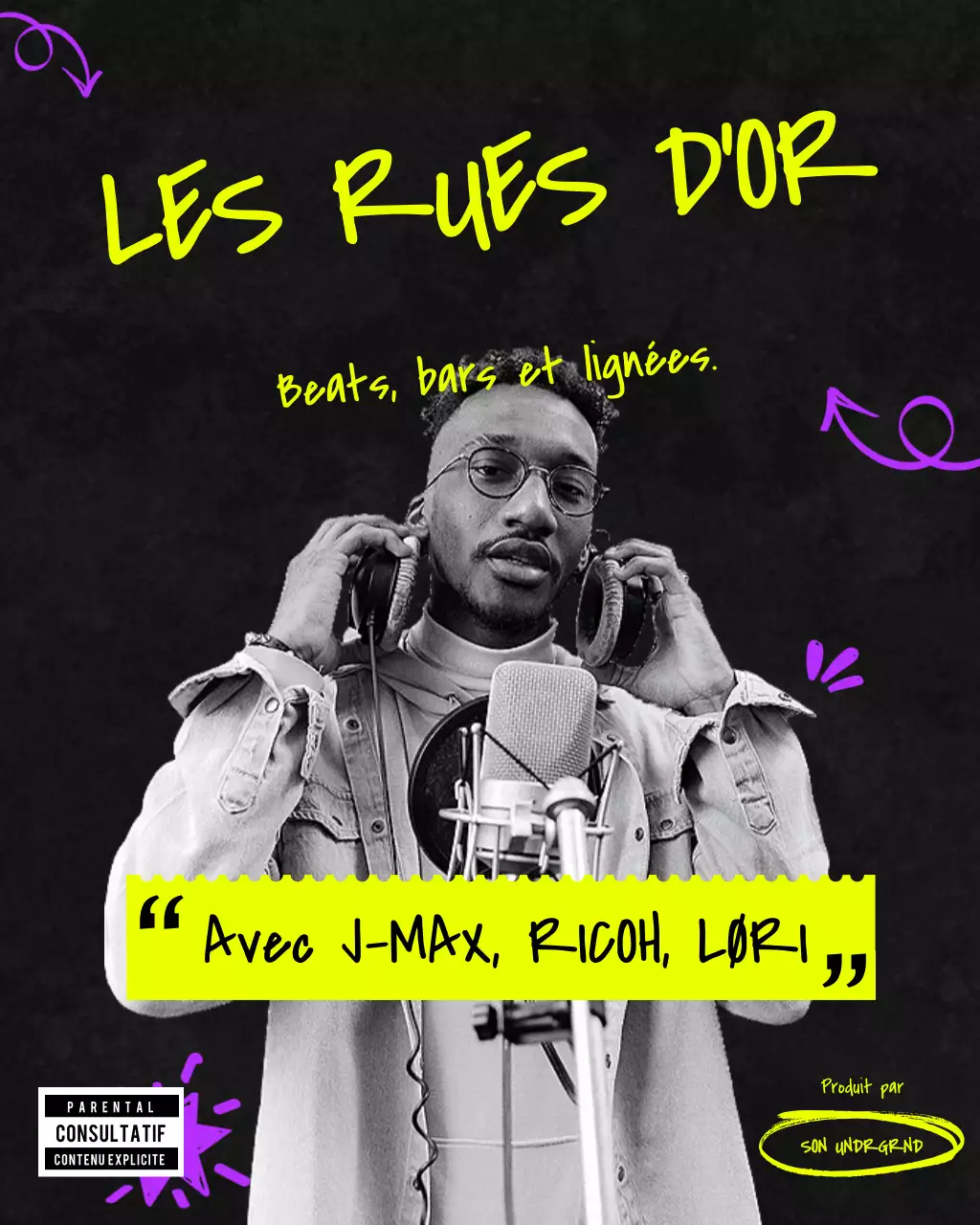 Publication Instagram de promotion de Yellow Urban Music